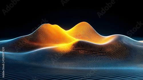Neural network in the representation of artificial intelligence.