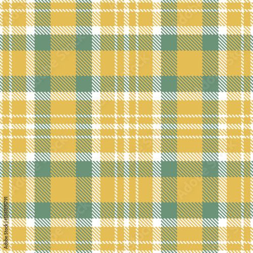 Modern Seamless Tartan in Vivid White tones Textile Design Variant 2331
