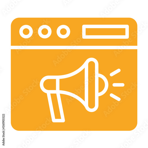 Web Promotion Vector Icon Design Illustration