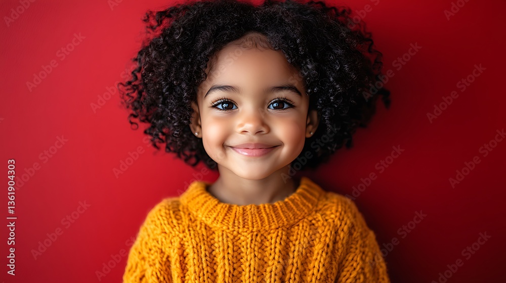 Beautiful Young Child Smiling Kindly at the Camera Looking Happy Beautiful Young Child Smiling Kindly at the Camera Looking Happy