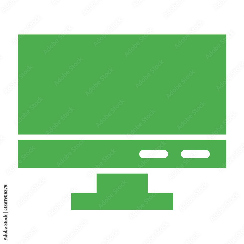 Monitor Vector Icon Design Illustration Monitor Vector Icon Design Illustration