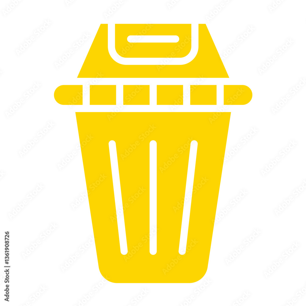 Recycling bin Vector Icon Design Illustration Recycling bin Vector Icon Design Illustration
