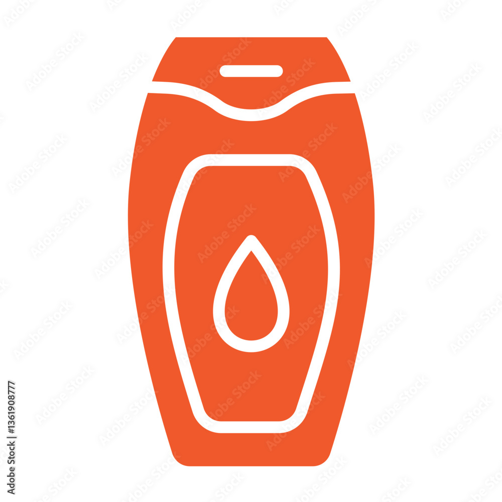 Fototapeta premium Shampoo Vector Icon Design Illustration