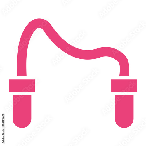 Jumping rope Vector Icon Design Illustration