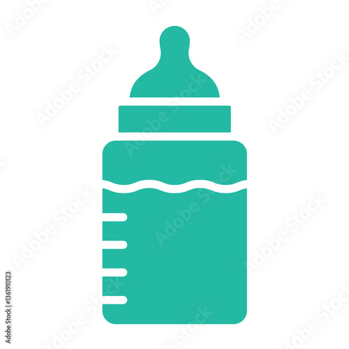 Feeding bottle Vector Icon Design Illustration