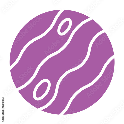 Uranus Vector Icon Design Illustration