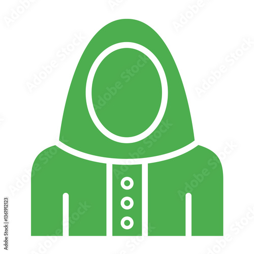 Niqab Vector Icon Design Illustration