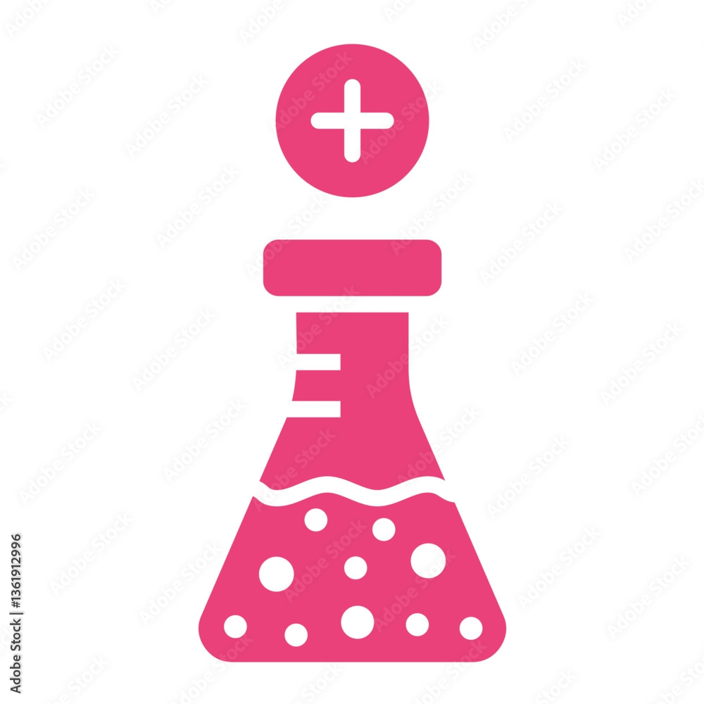 Add chemical Vector Icon Design Illustration Add chemical Vector Icon Design Illustration