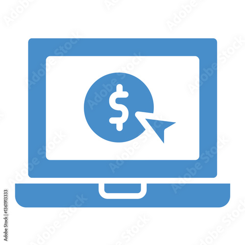 Pay per click Vector Icon Design Illustration