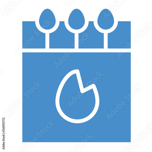 Matchbox Vector Icon Design Illustration