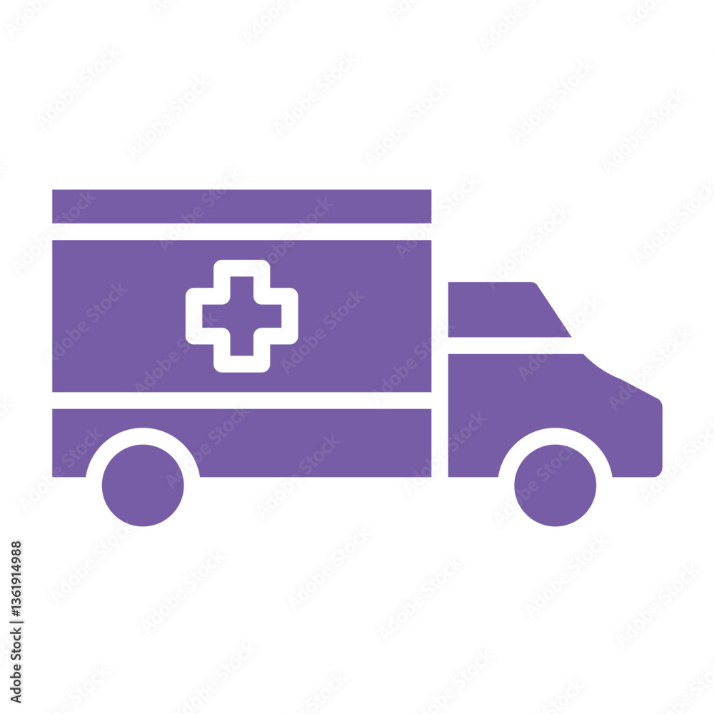 Ambulance Vector Icon Design Illustration Ambulance Vector Icon Design Illustration