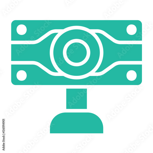Webcam Vector Icon Design Illustration