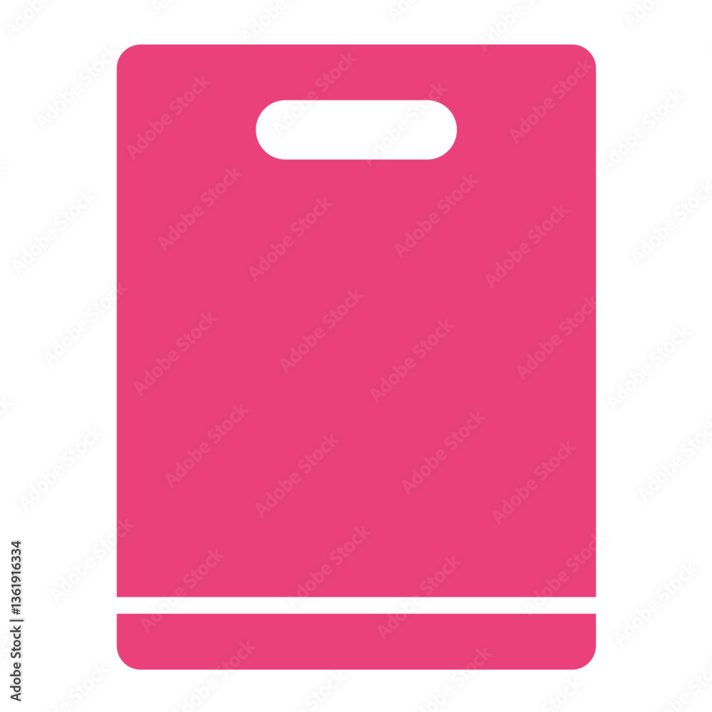 Cutting Board Vector Icon Design Illustration Cutting Board Vector Icon Design Illustration