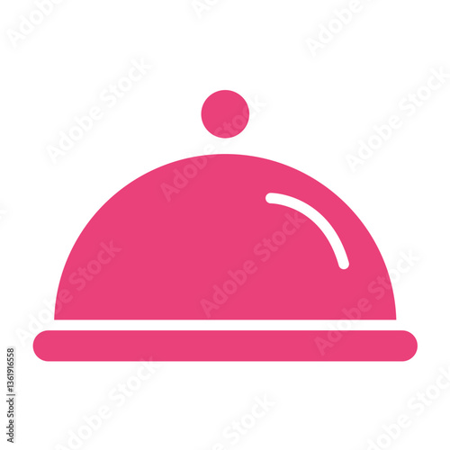 Cloche Vector Icon Design Illustration