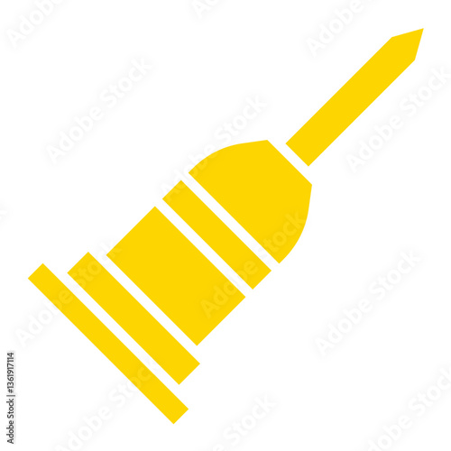 Chisel Vector Icon Design Illustration