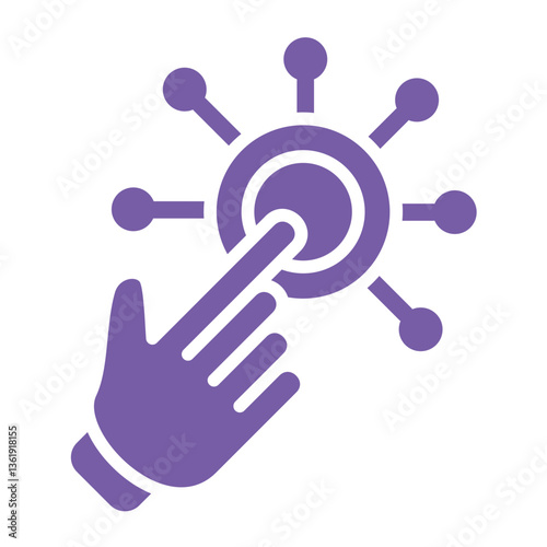 Interaction Vector Icon Design Illustration