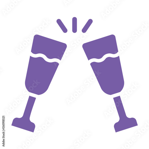 Alcoholic Drink Vector Icon Design Illustration