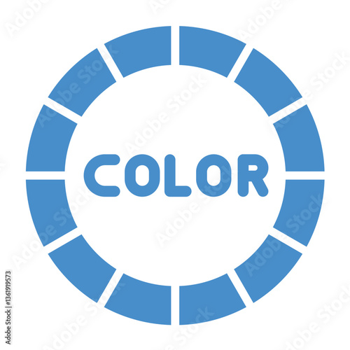 Color Vector Icon Design Illustration