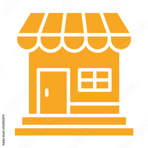 Store Vector Icon Design Illustration
