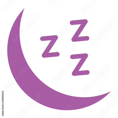 Zzz Vector Icon Design Illustration