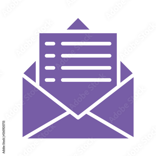 Email Vector Icon Design Illustration