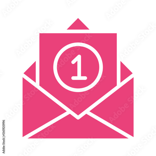 Inbox Vector Icon Design Illustration