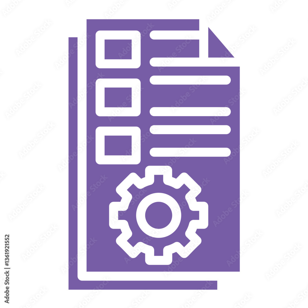 Contract Management Vector Icon Design Illustration Contract Management Vector Icon Design Illustration