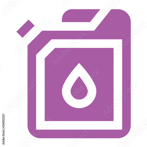 Car Oil Vector Icon Design Illustration