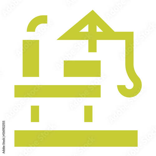 Offshore Vector Icon Design Illustration