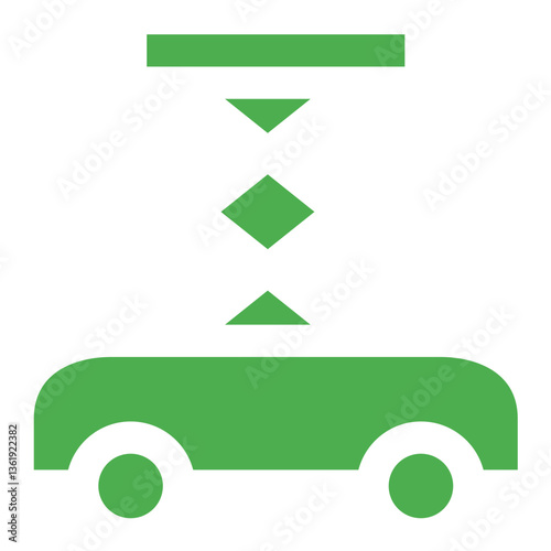 Car Jack Vector Icon Design Illustration