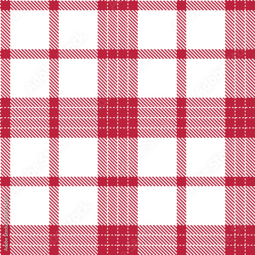 Modern Seamless Tartan in Warm White tones Textile Design Variant 2538