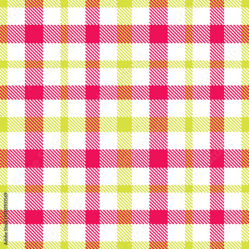 Modern Iridescent White Seamless Tartan Textile Design Variant 2584