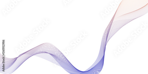 abstract purple wave line background, abstract wave lines in blue and purple flowing smoothly on white background, abstract white gradient background with waves line.