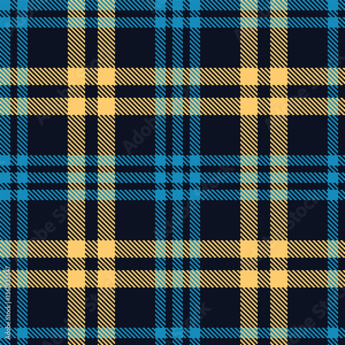 Modern Iridescent Dark Seamless Tartan Textile Design Variant 2597
