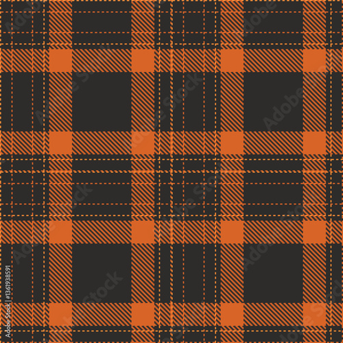 Modern Seamless Tartan in Pastel Dark Grey tones Textile Design Variant 2643
