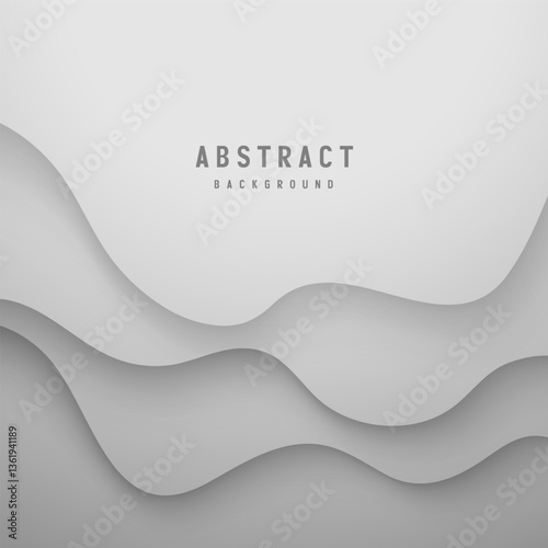 Abstract, layered, wavy background