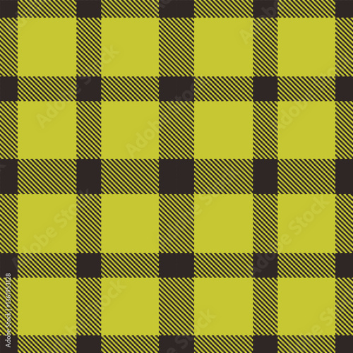 Modern Pale Dark Grey Seamless Tartan Textile Design Variant 2747