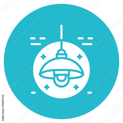 Pendant Light Vector Icon
