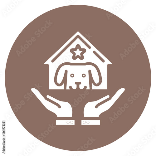 Pet Friendly Services Vector Icon