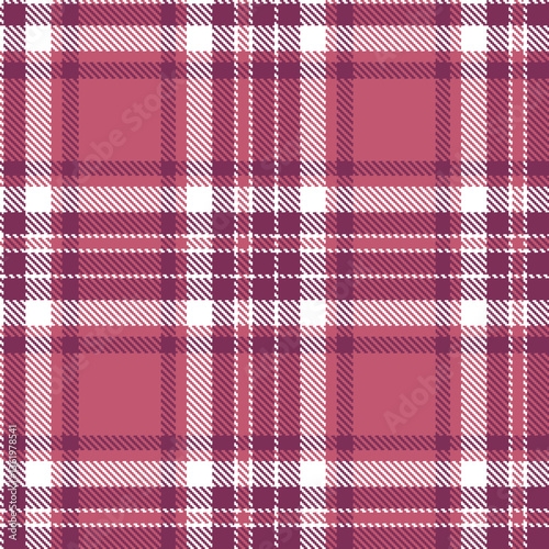 Modern Seamless Tartan in Light White tones Textile Design Variant 2913