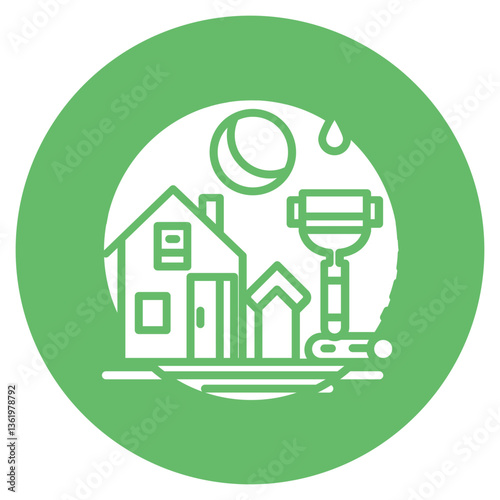 Home Maintenance Vector Icon