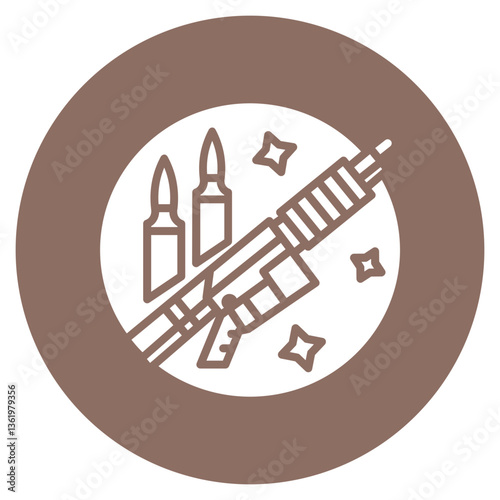 Ballistics Vector Icon