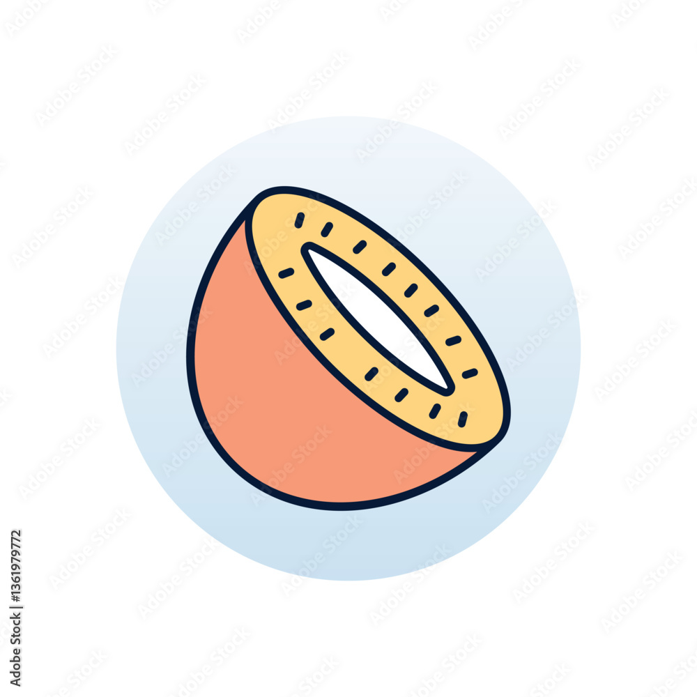 Kiwi Vector icon Kiwi Vector icon
