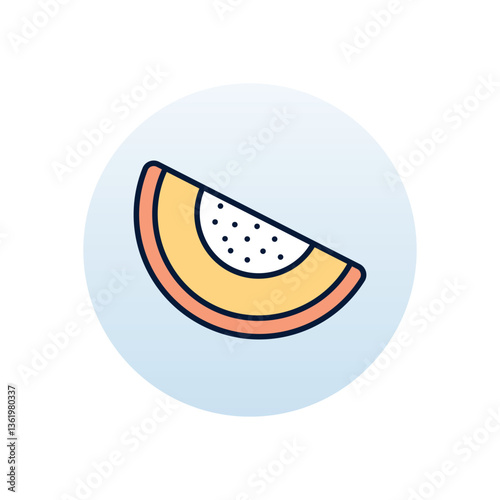 Melon Vector icon