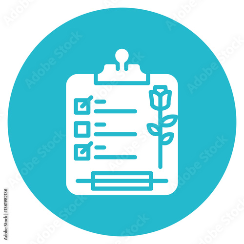 Guest List Vector Icon