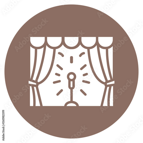Behind the Scenes Vector Icon