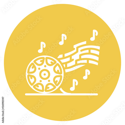 Movie Soundtrack Vector Icon