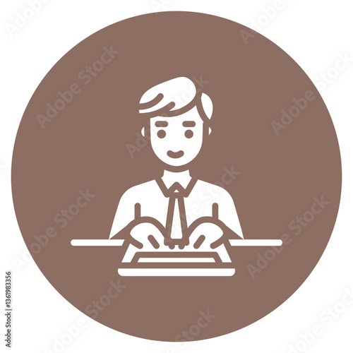 Screenwriter Vector Icon