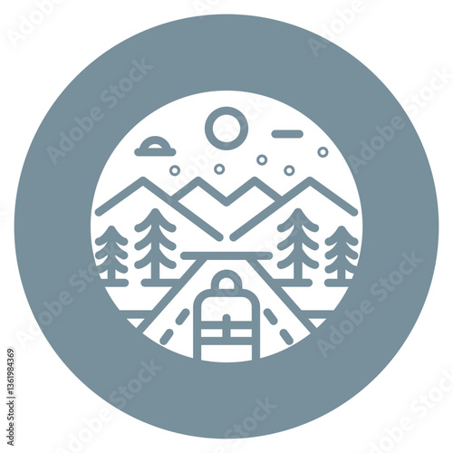 Field Trip Vector Icon
