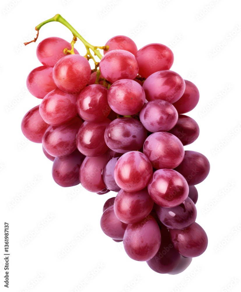 bunch of red grapes isolated on white or transparent png bunch of red grapes isolated on white or transparent png
